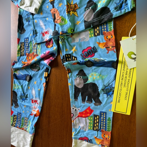 Birdie Bean bamboo 3T Pajamas 2-piece - Picture 2 of 4